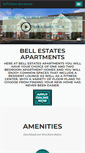 Mobile Screenshot of bellestatesapts.com